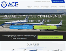 Tablet Screenshot of freightrunners.com